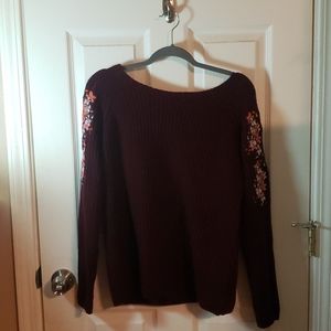 Great Northwest Indigo purple sweater